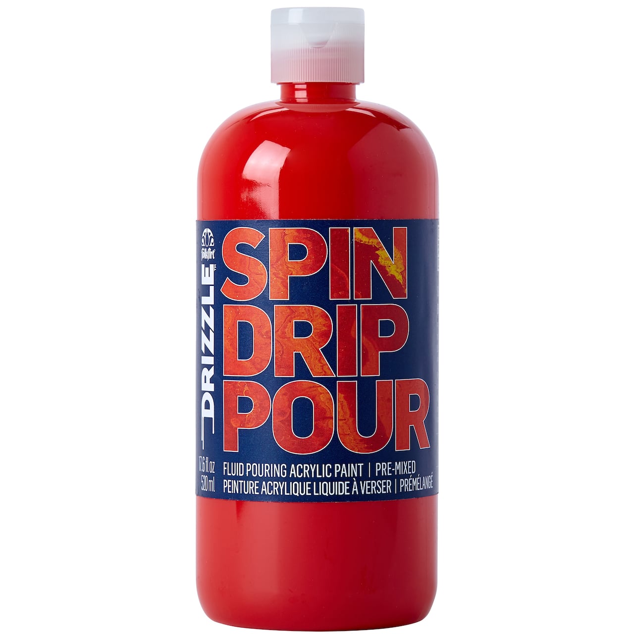 6 Pack: FolkArt® Drizzle™ Pre-Mixed Fluid Pouring Acrylic Paint, 17.6oz.